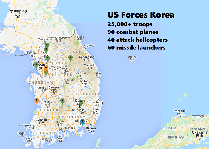 US Bases In South Korea 
